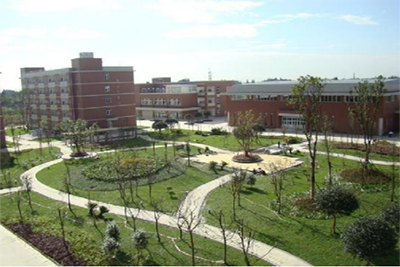 都江堰技師學院醫藥康養部-學校全景圖